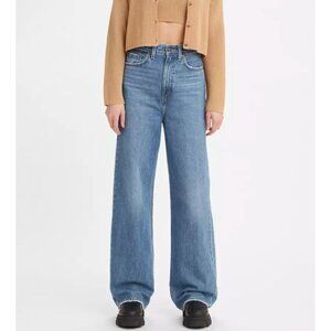 Levi's High Loose Jeans Medium Wash Wide Leg Size 24 X 31